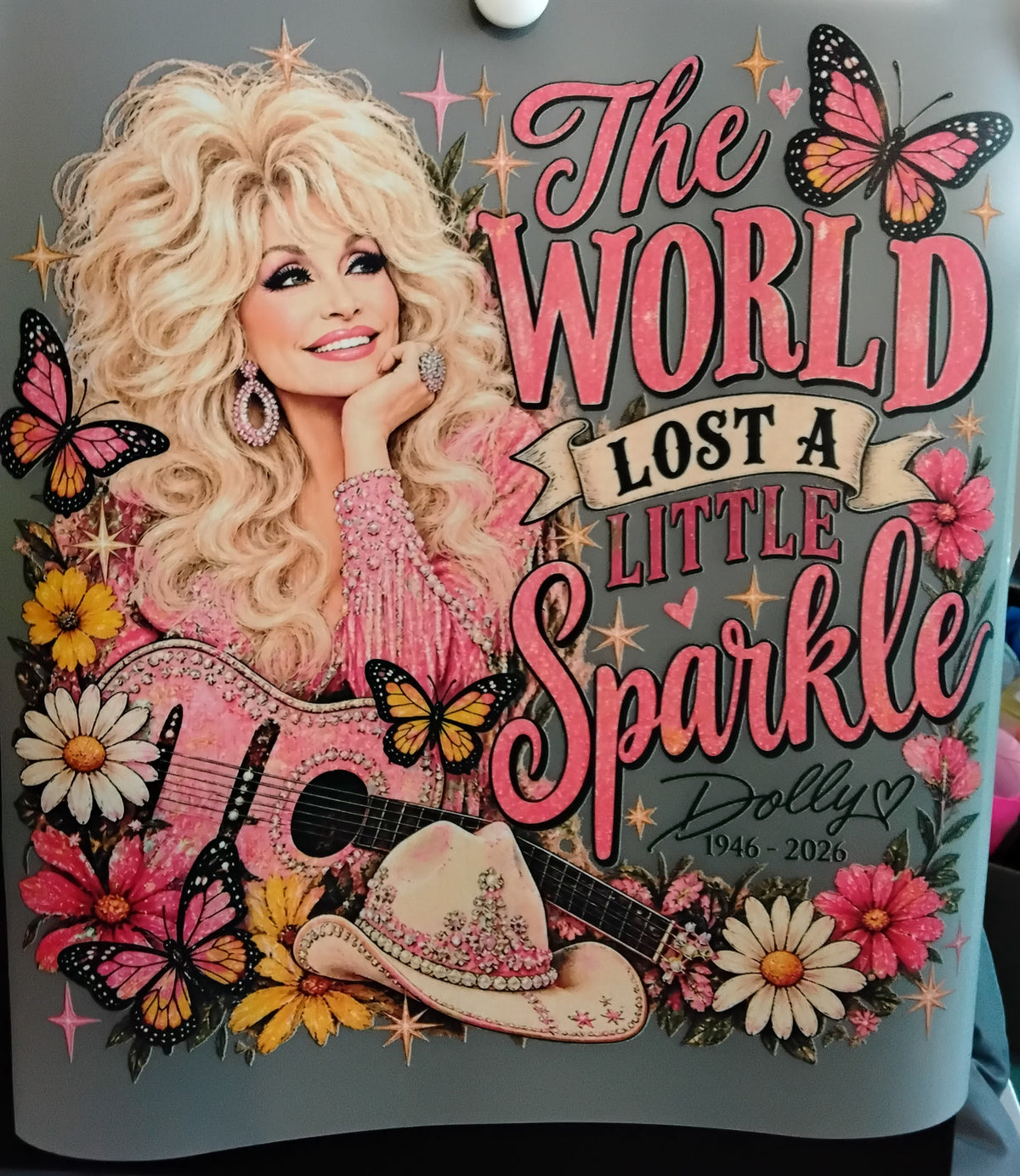 Dolly the world lost a little Sparkle