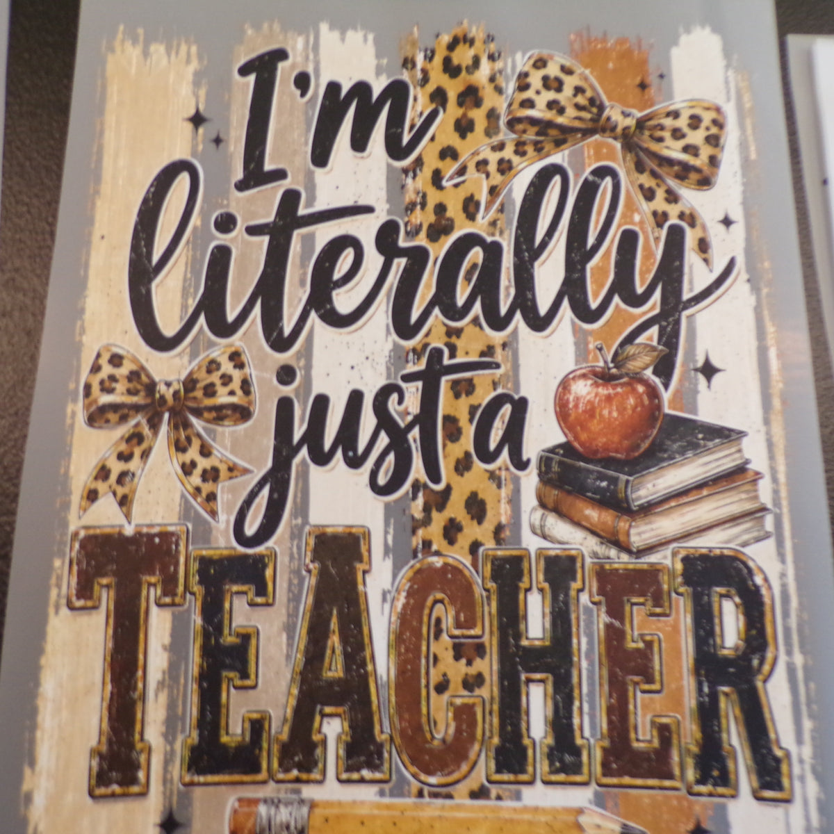 I'm literally jst a Teacher